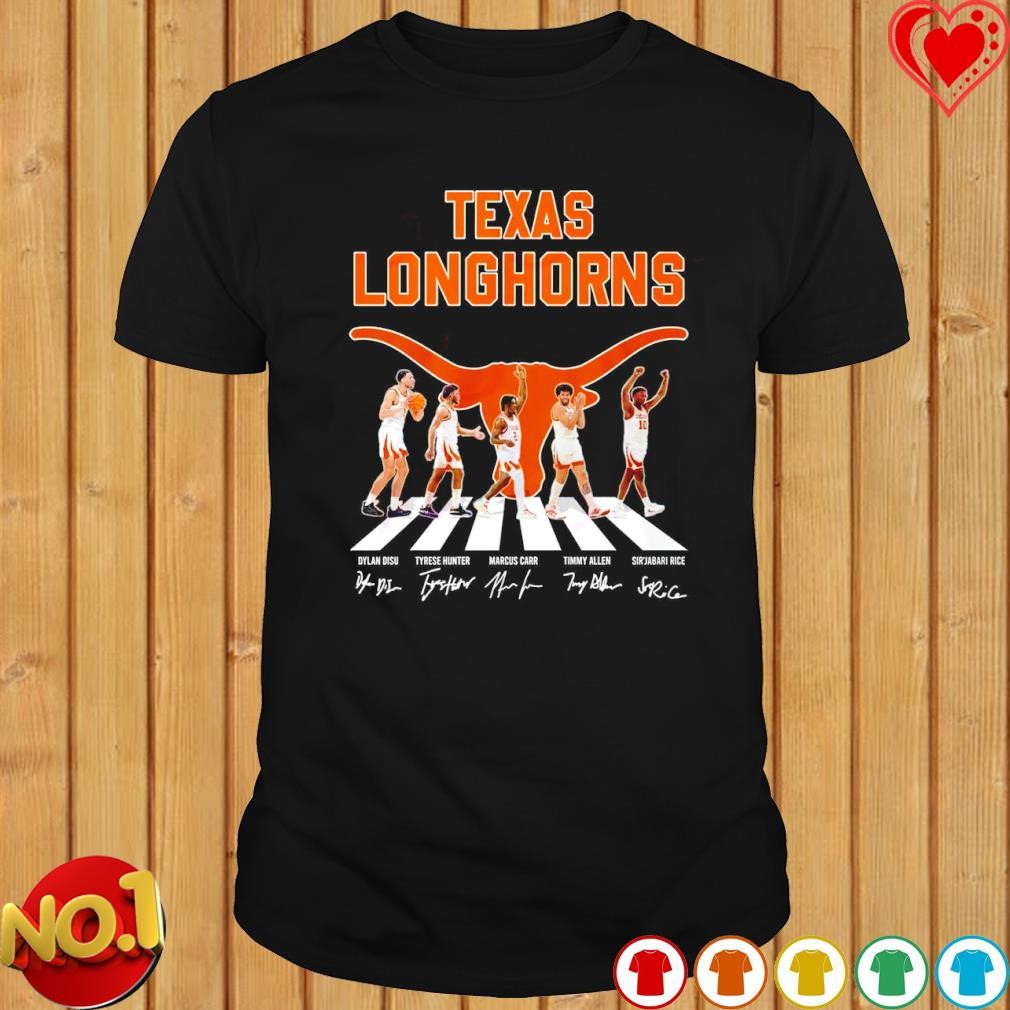 Texas Longhorns 2023 abbey road signature shirt