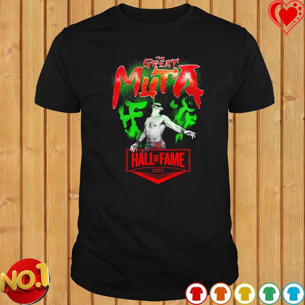 The Great Muta Hall of Fame shirt