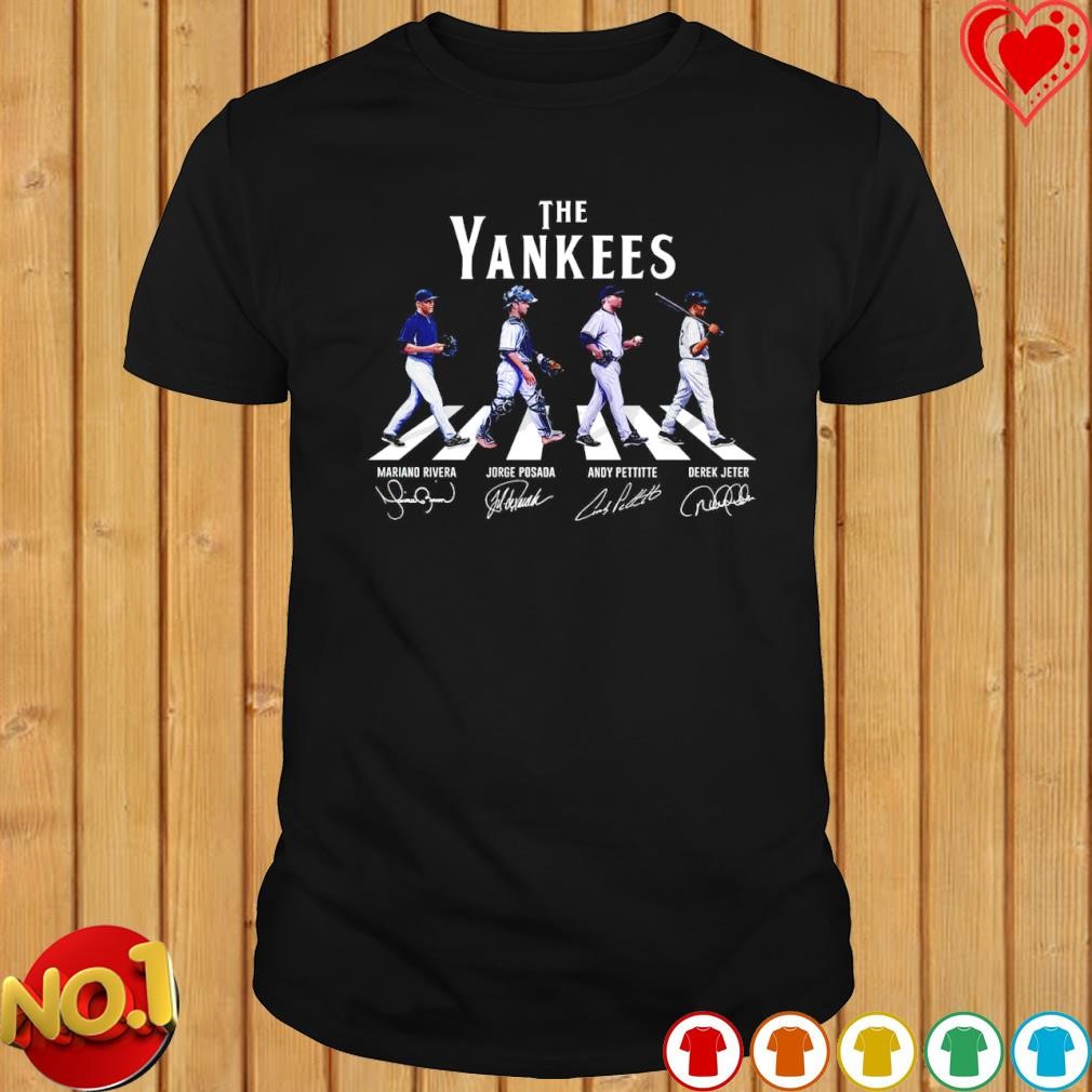 Abbey Road The Yankees signature shirt, sweater, hoodie