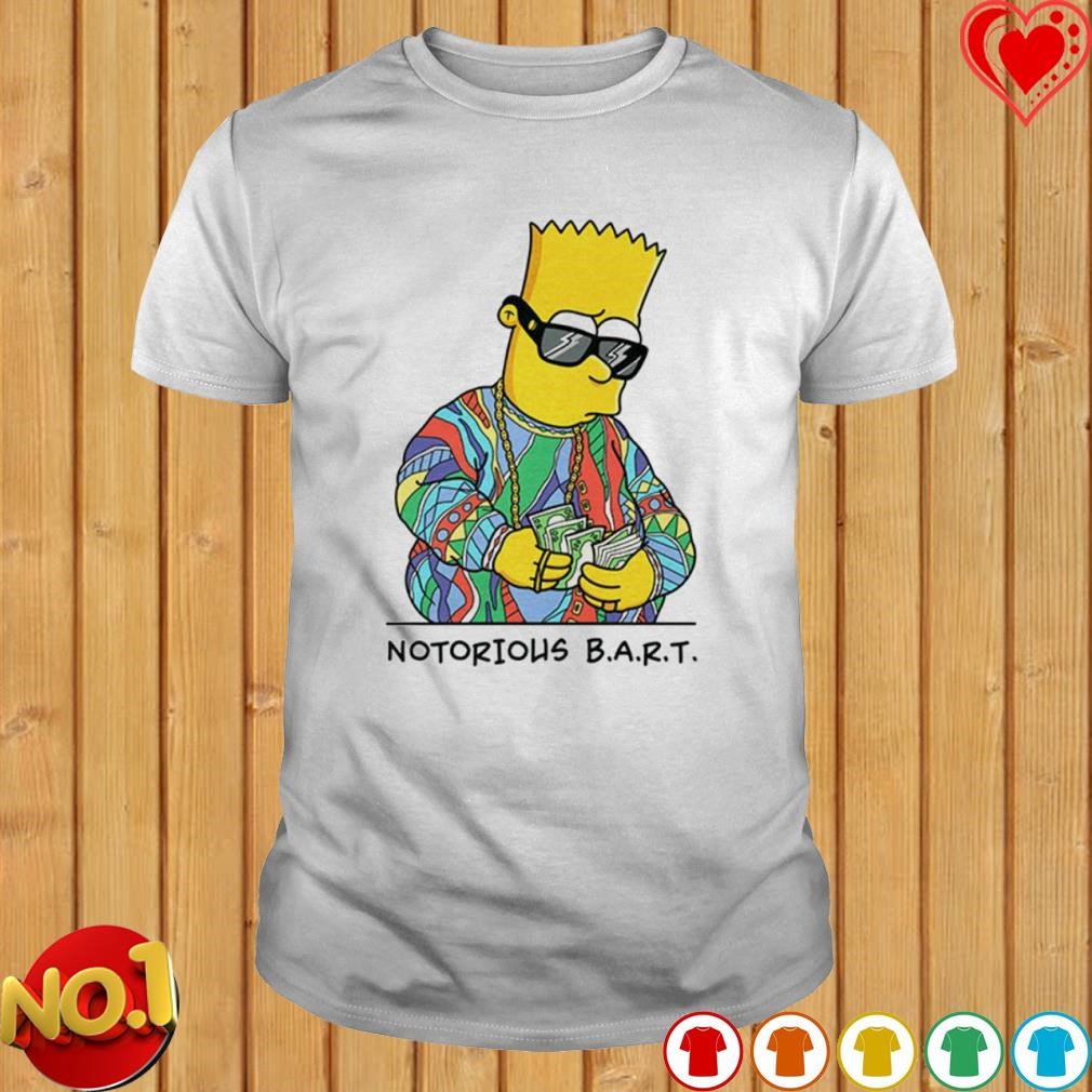 The Notorious Bart Simpson Hip Hop shirt