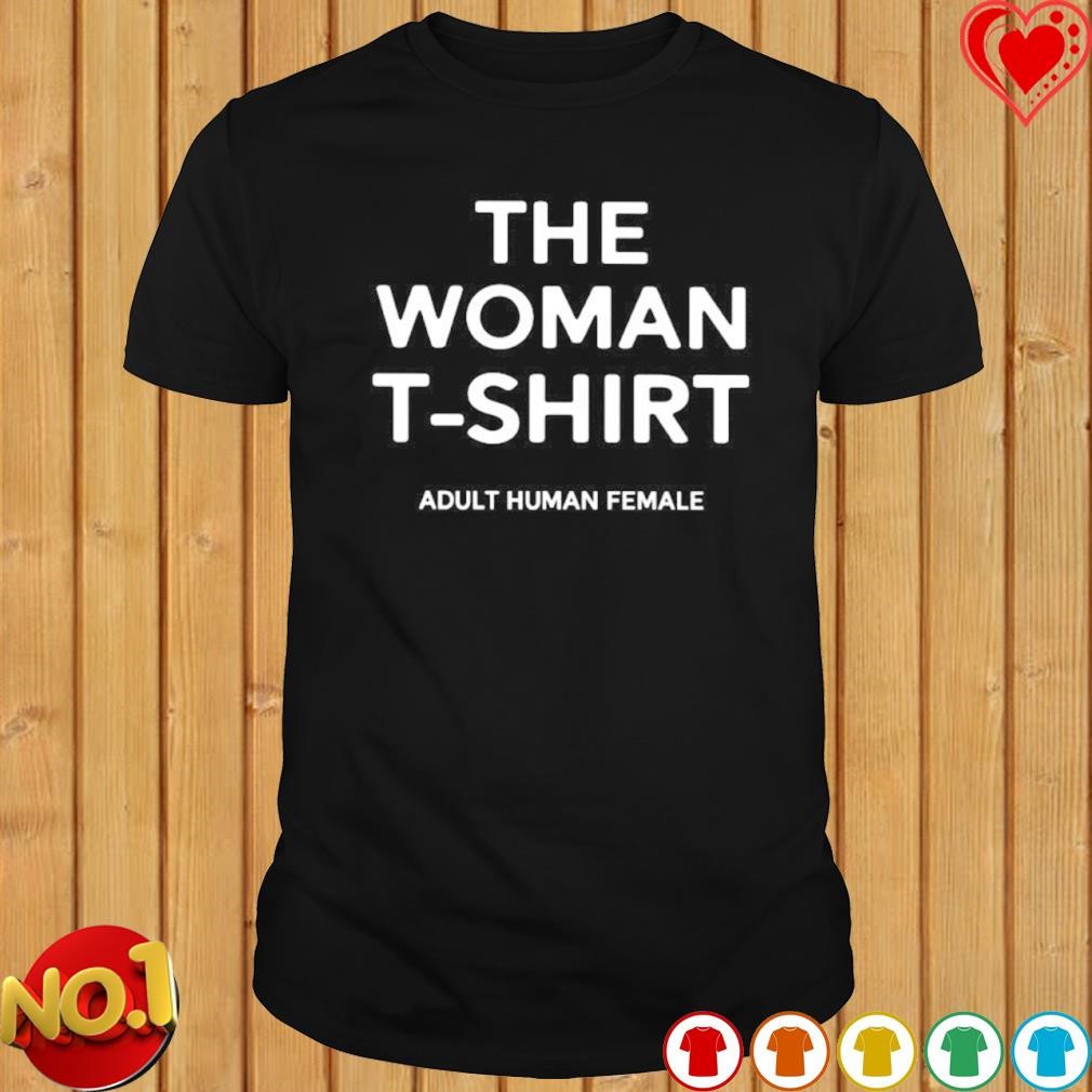 The woman t-shirt adult human female shirt