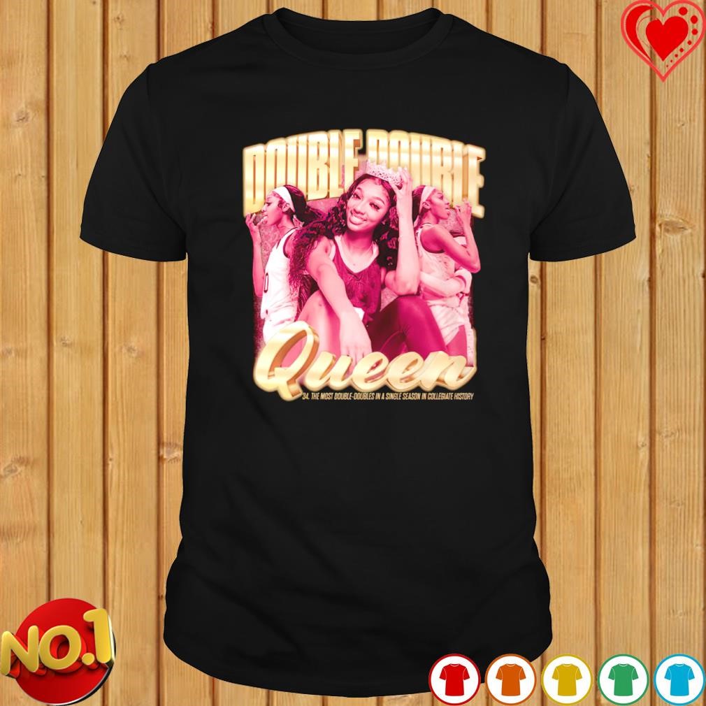 Angel Reese Double-Double Queen shirt