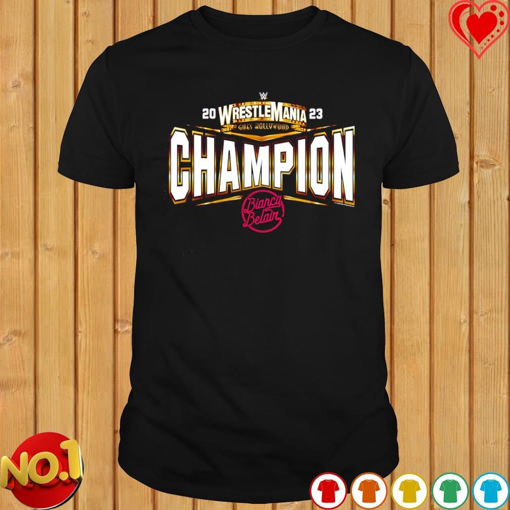Bianca Belair WrestleMania 39 Champion shirt