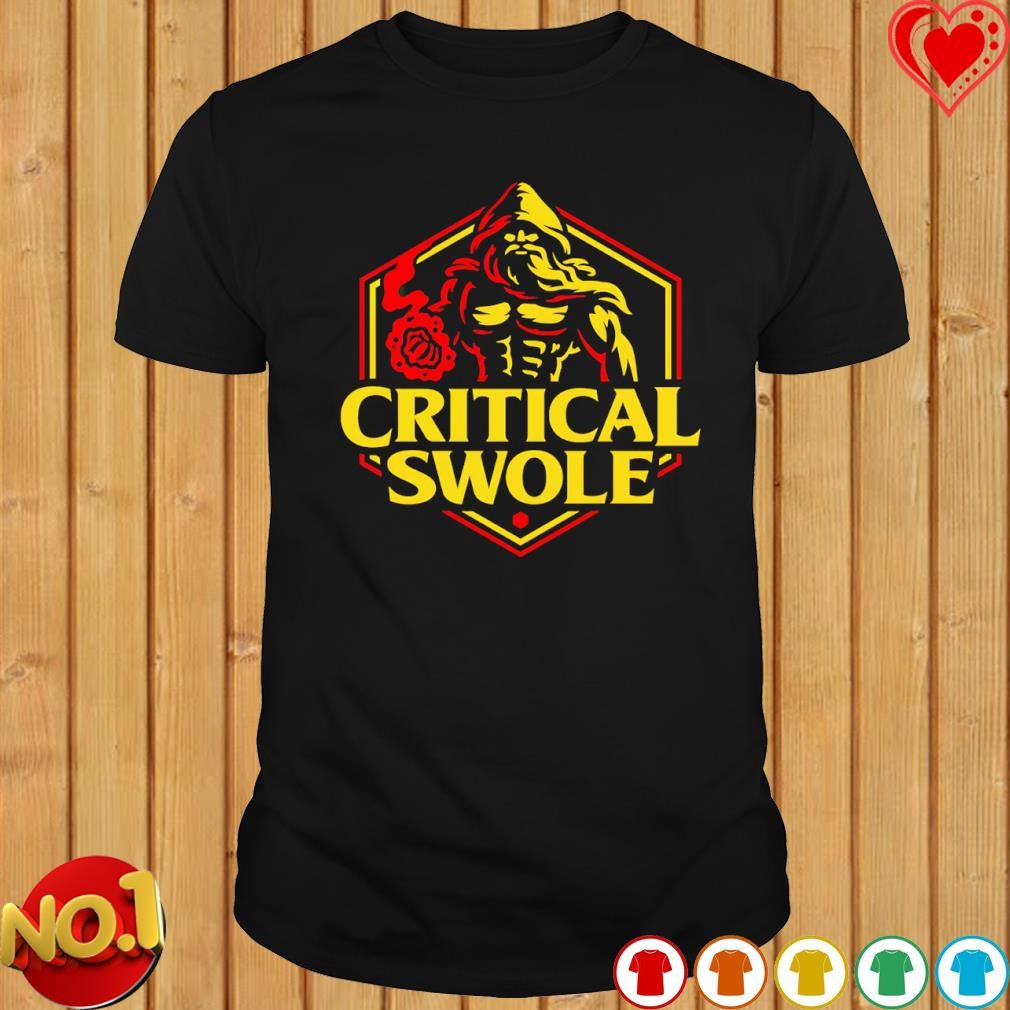 Critical Swole logo shirt