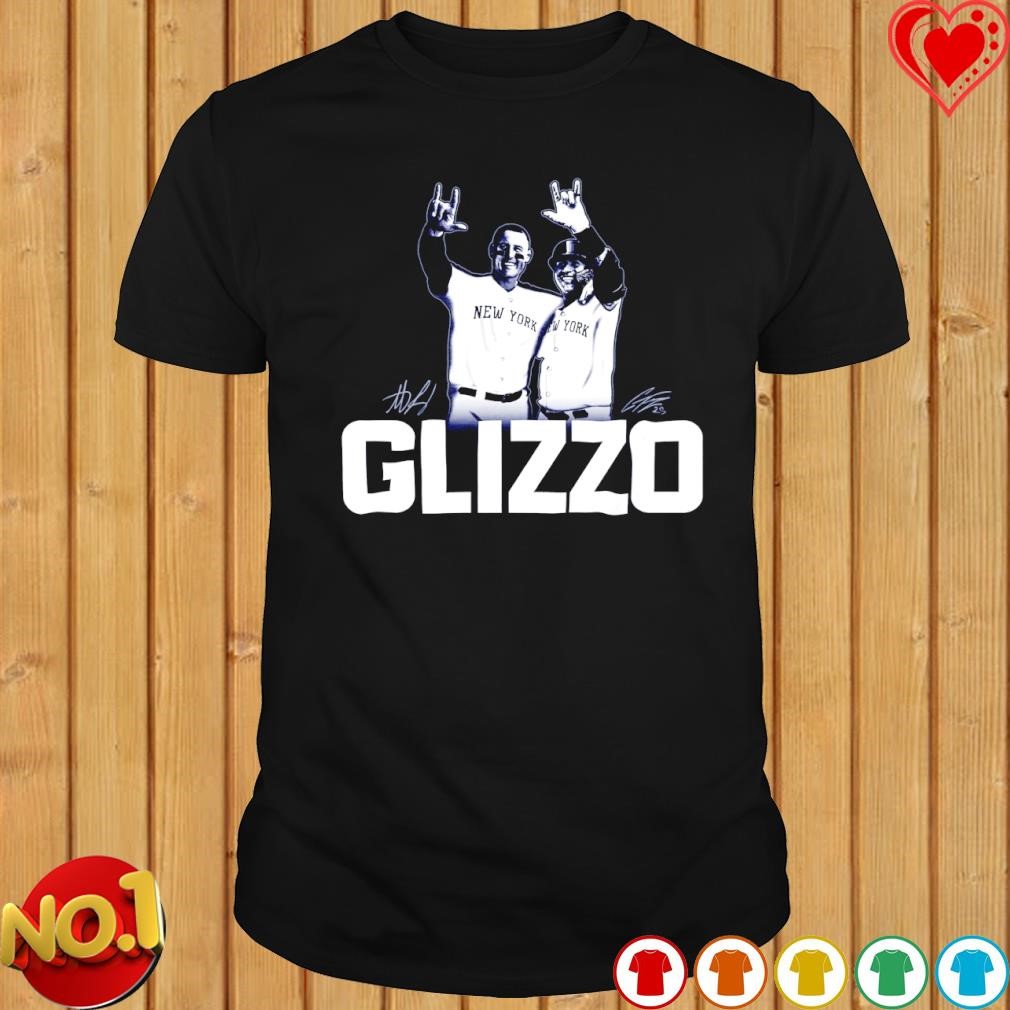 GLIZZO Gleyber Torres and Anthony Rizzo signature shirt