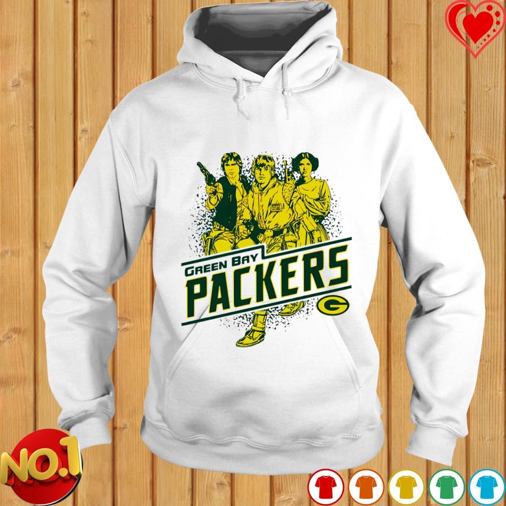 Green Bay Packers stuff Star wars shirt, hoodie, sweater, long