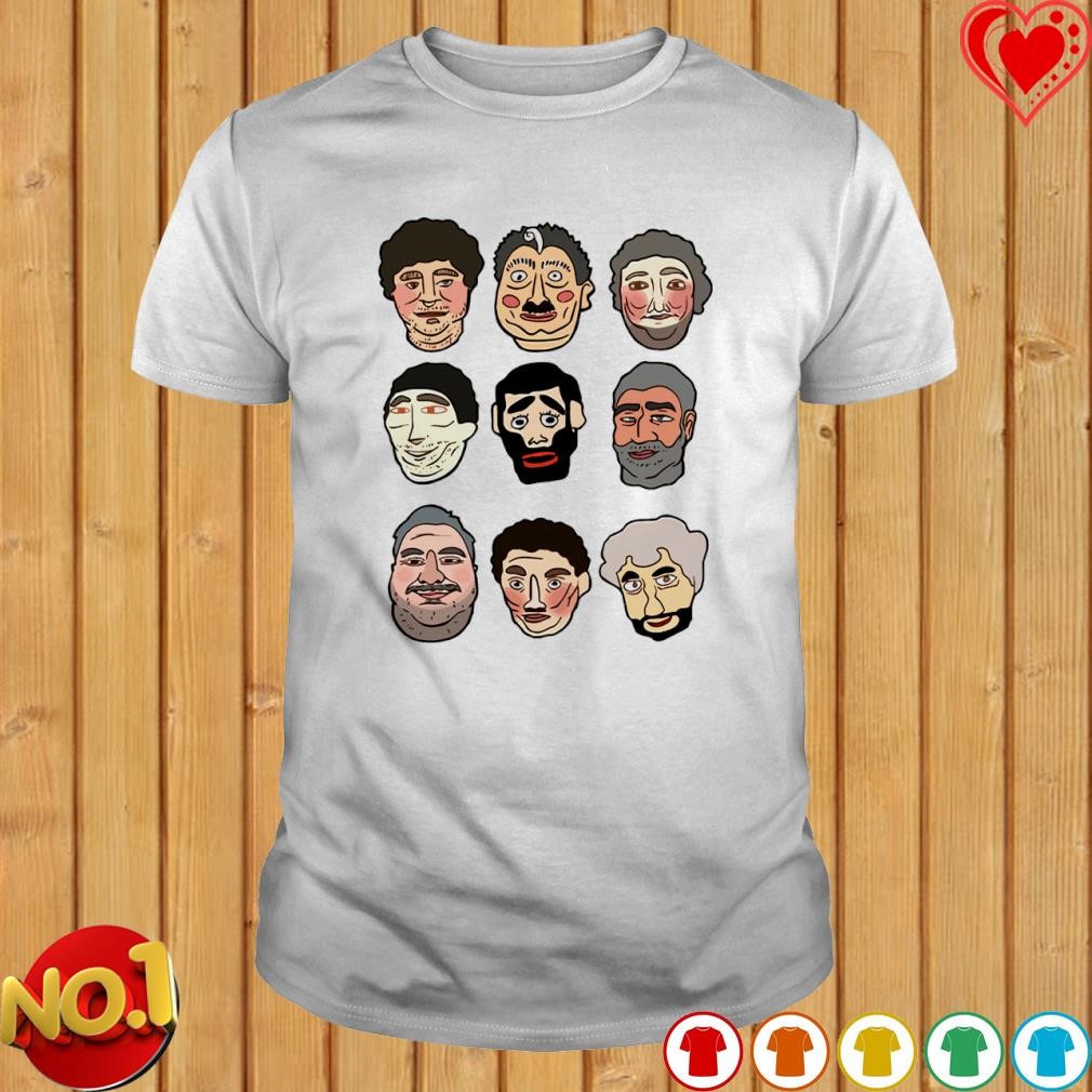 H3 Podcast Faces shirt