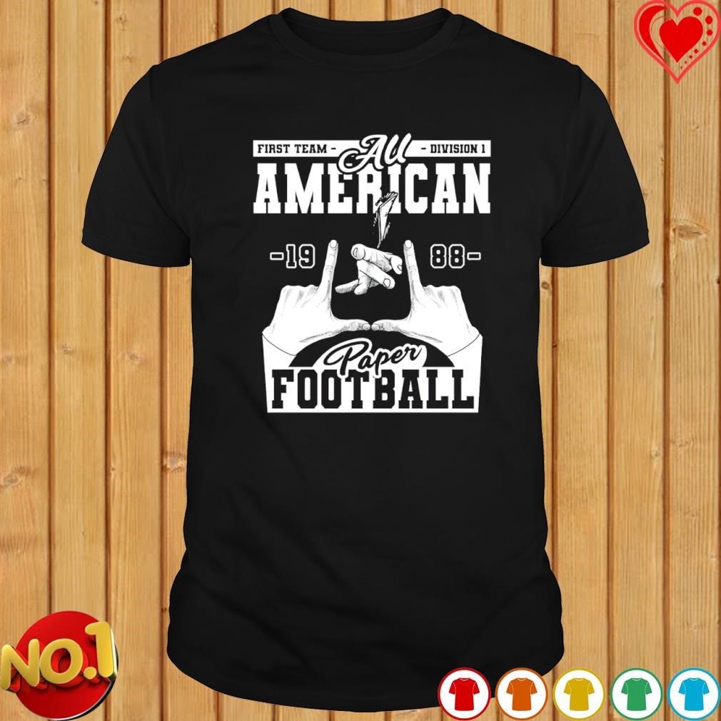 Paper Football American 1988 shirt