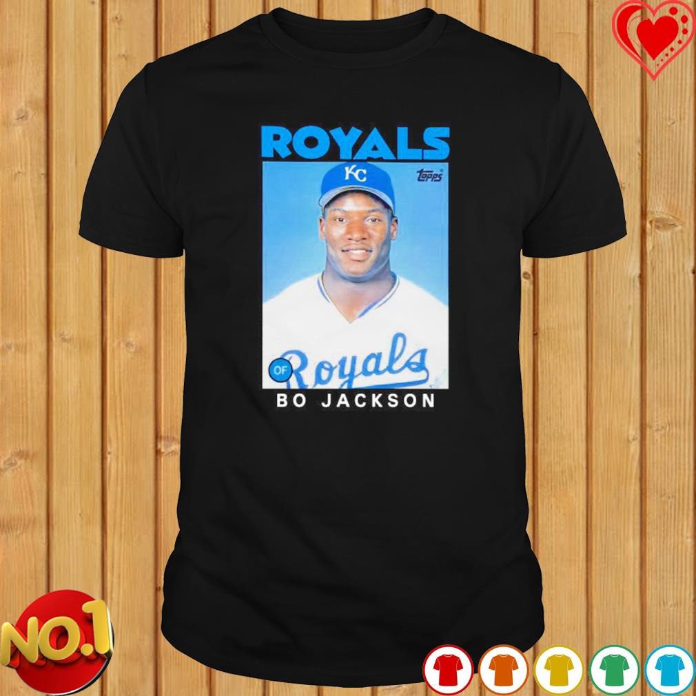 Royals topps bo jackson 2023 shirt, hoodie, sweater, long sleeve and tank  top