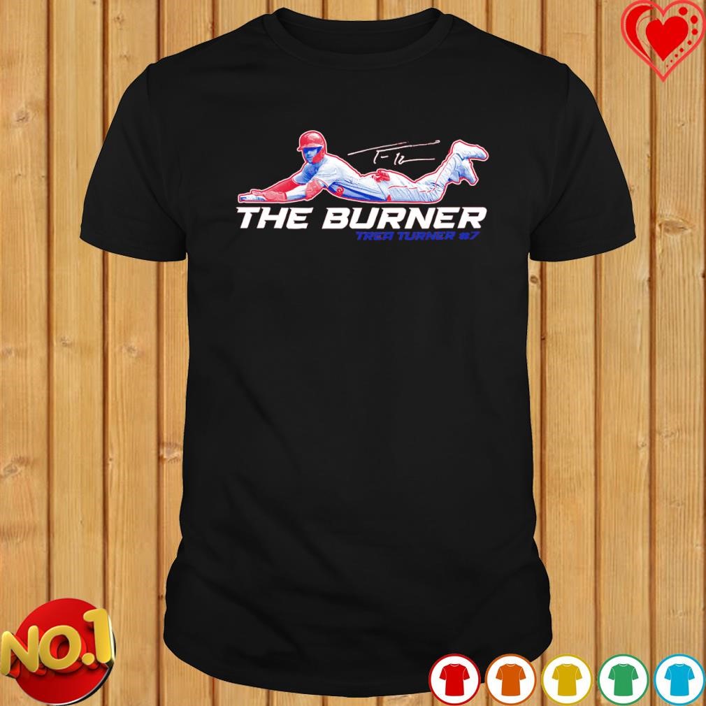 The Burner Trea Turner signature shirt
