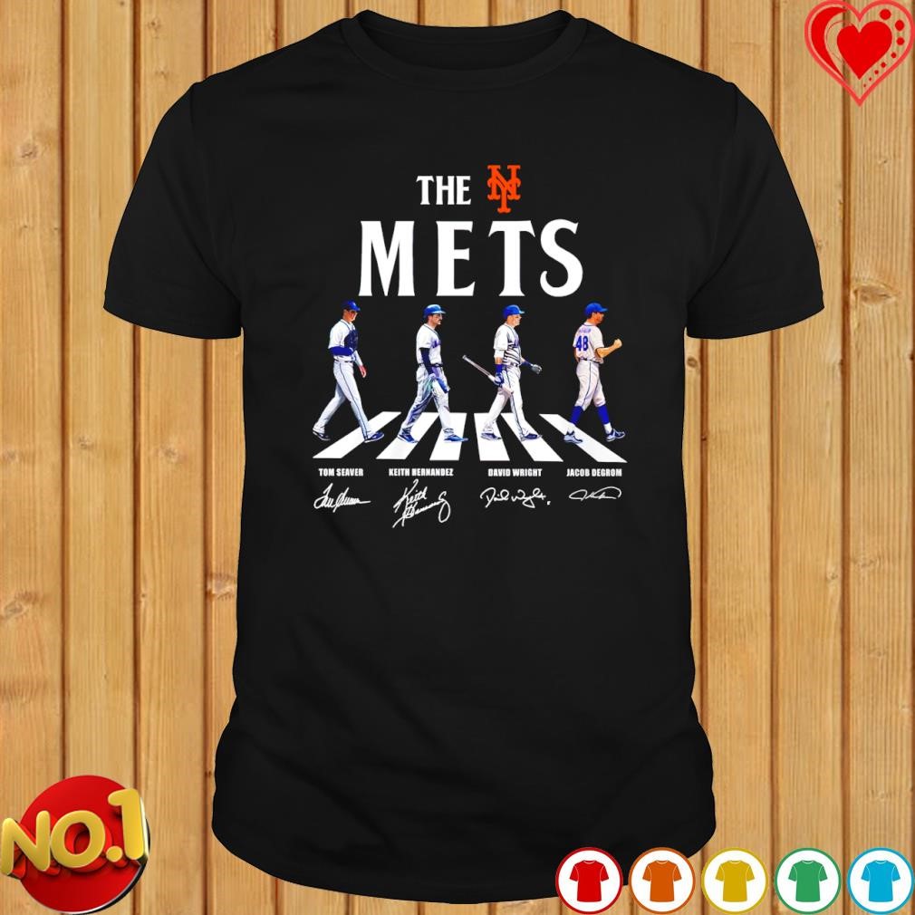 The New York Mets abbey road 2023 signature shirt