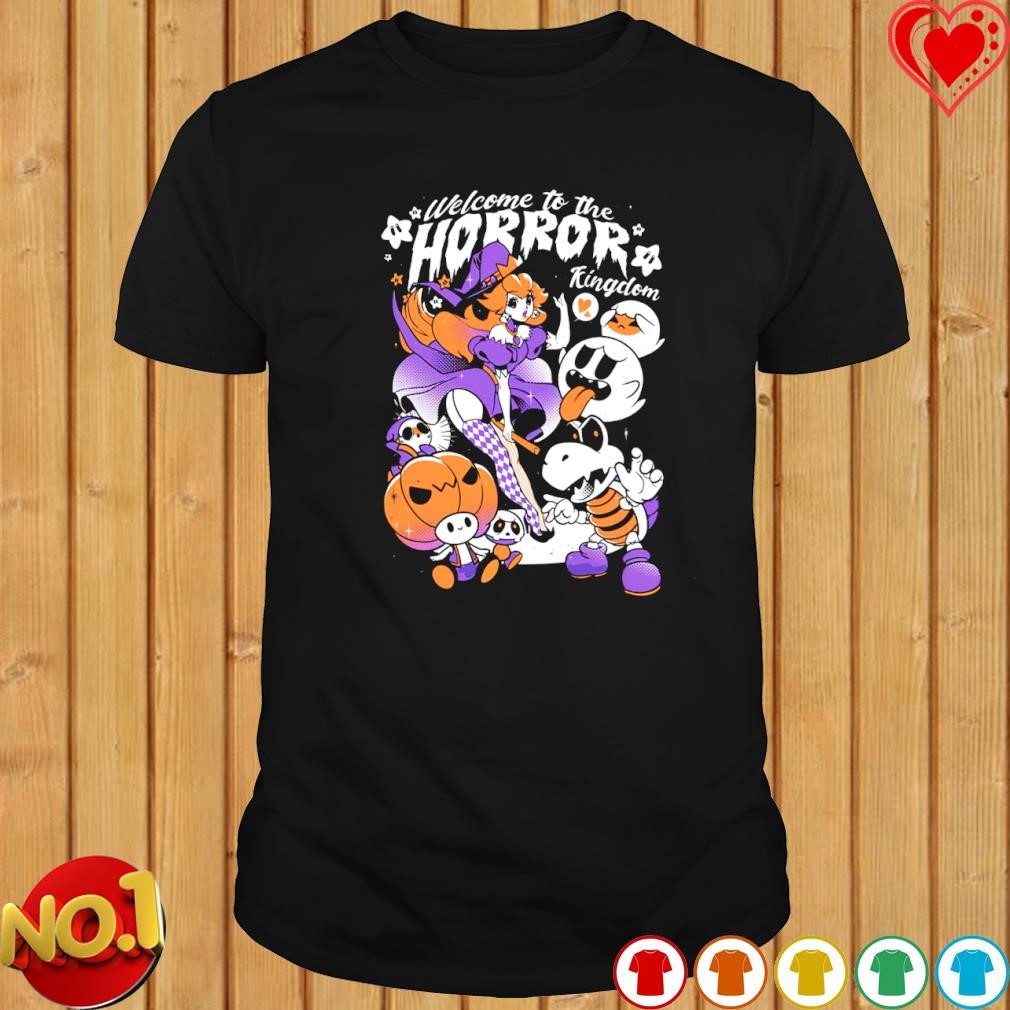 Welcome to the horror kingdom shirt