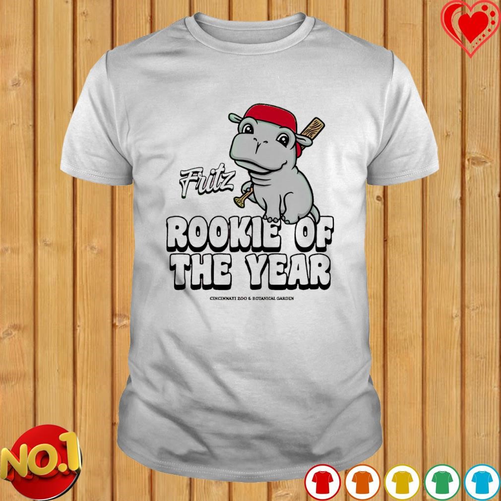 Fritz Rookie of the year Cincinnati Zoo shirt