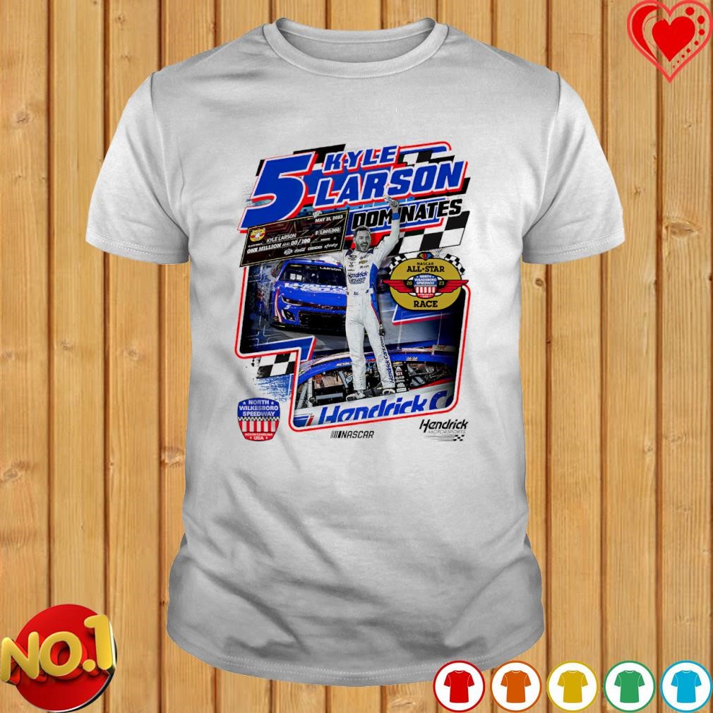 Kyle Larson 2023 NASCAR All-Star Race Winner shirt