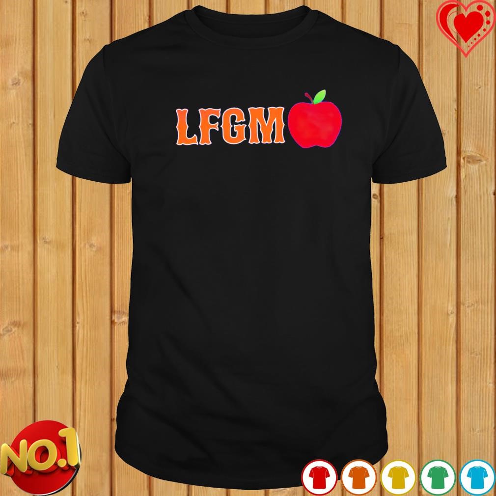LFGM apple New York's Mets shirt