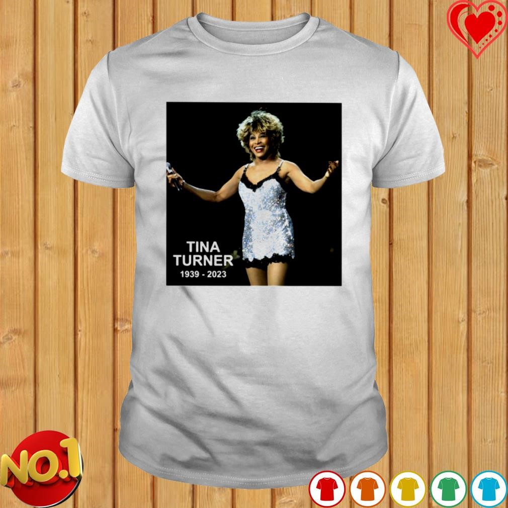 Rip The Queen of Rock and Roll Tina Turner 1939-2023 shirt