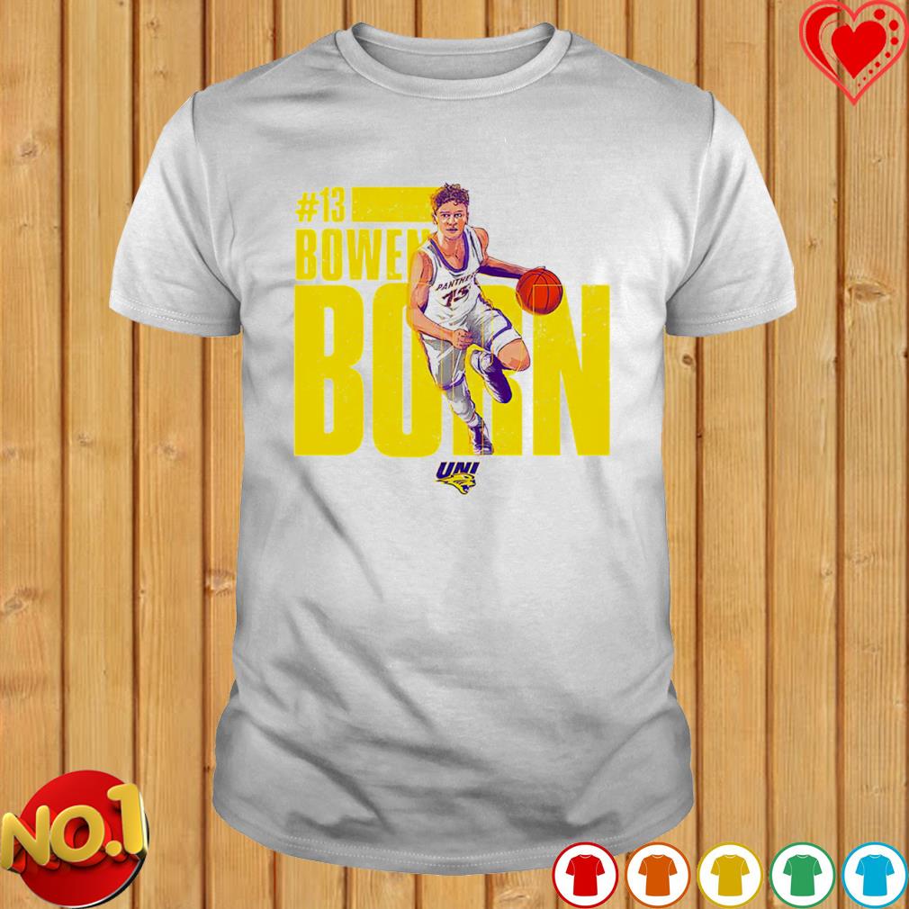 Bowen Born UNI NCAA Men's Basketball shirt