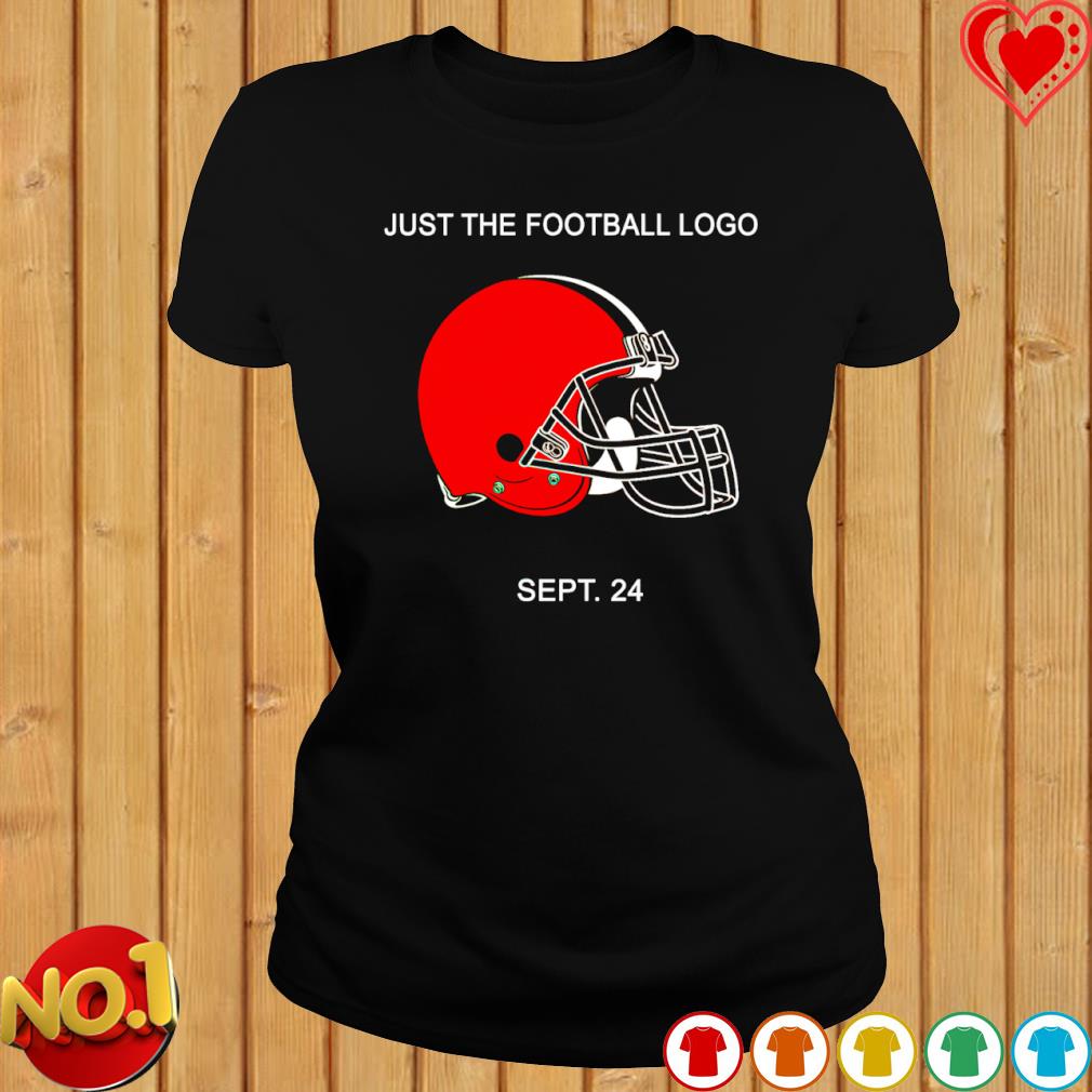 Cleveland Browns Just The Football Logo Sept 24 Shirt, hoodie