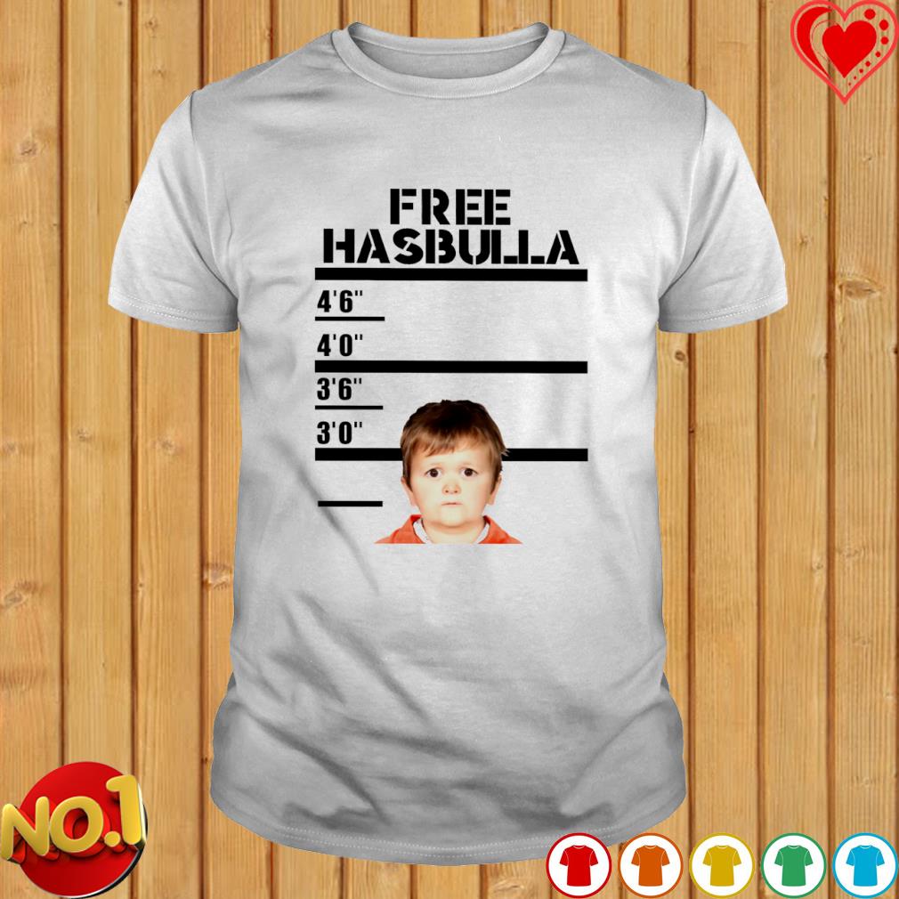 Frees Hasbulla mugshot T-shirt
