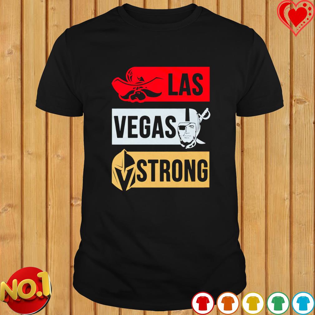 Las Vegas Strong Rebels Golden Knights Raiders Shirt (Men) X-Large