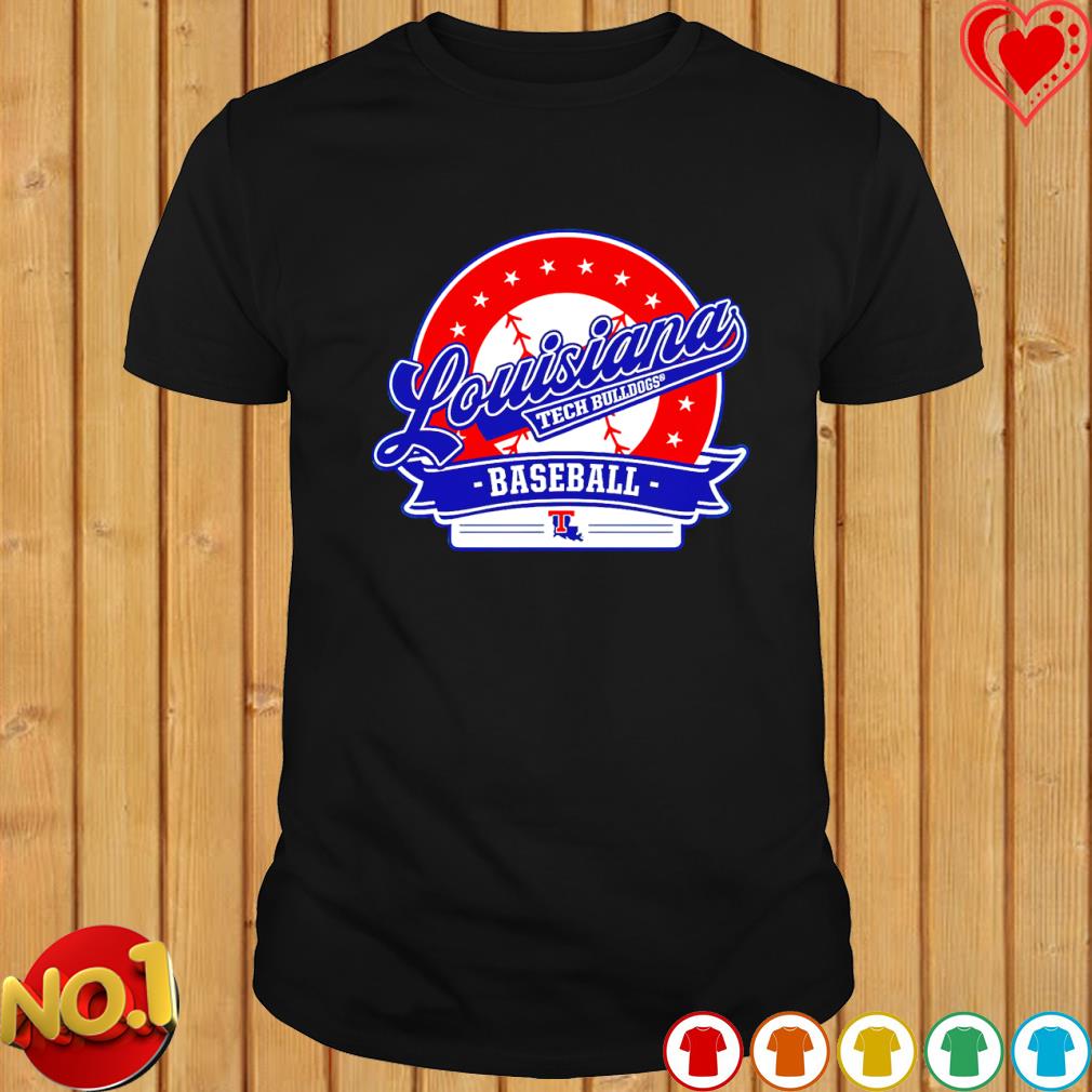 Louisiana Tech Bulldogs Baseball Logo Trending T-Shirt For Men And