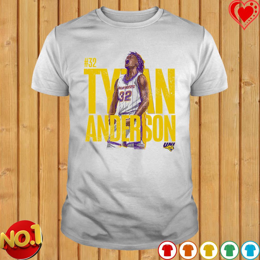 Tytan Anderson UNI NCAA Men's Basketball shirt