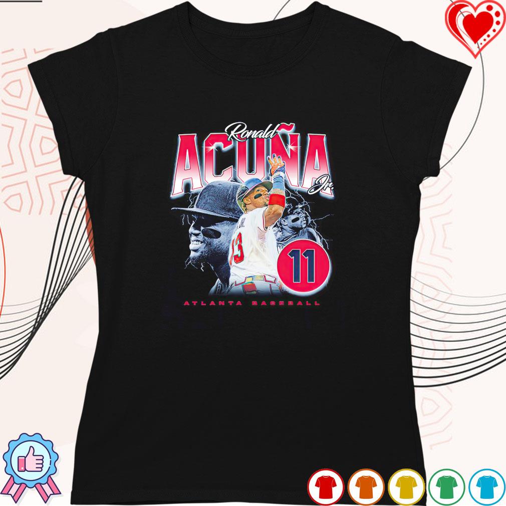 Ronald Acuna Jr. Atlanta Baseball Tee Shirt 