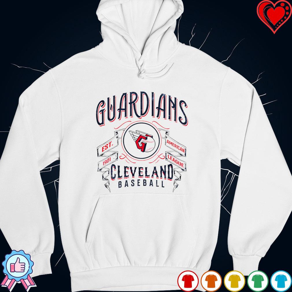 Cleveland Guardians baseball est. 1901 American league logo shirt, hoodie,  sweater, long sleeve and tank top