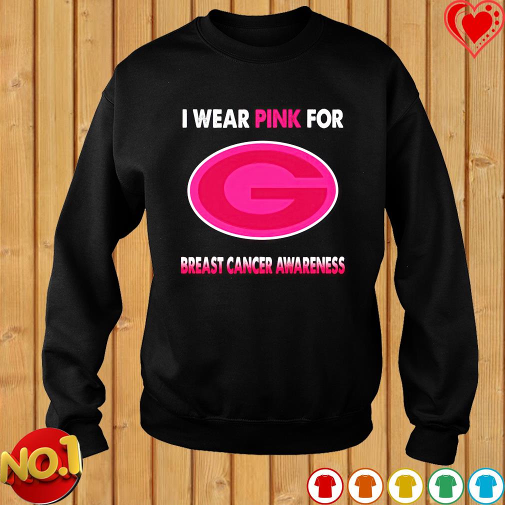 Strong girl Green Bay Packers fight like a girl breast cancer awareness  shirt, hoodie, sweater, long sleeve and tank top