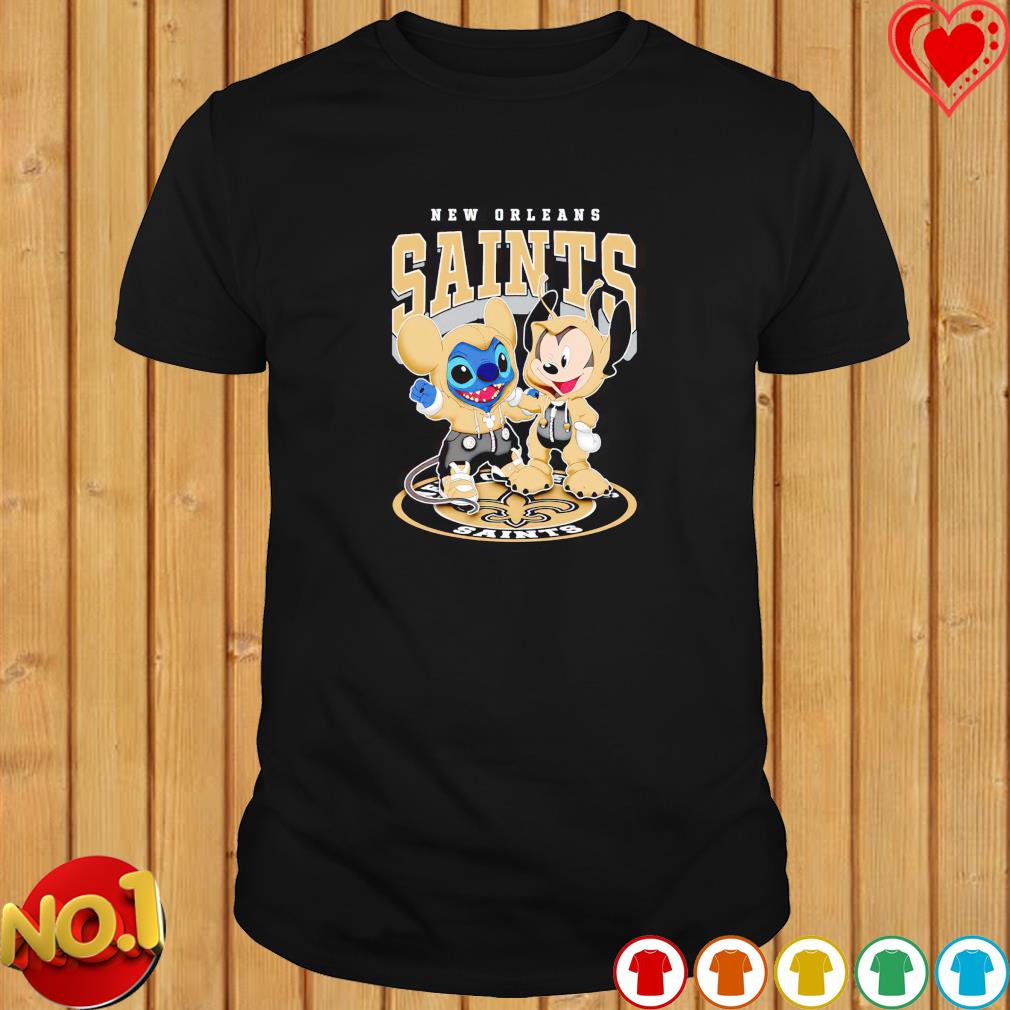 New Orleans Saints baseball stitch and mickey shirt, hoodie, sweater, long  sleeve and tank top