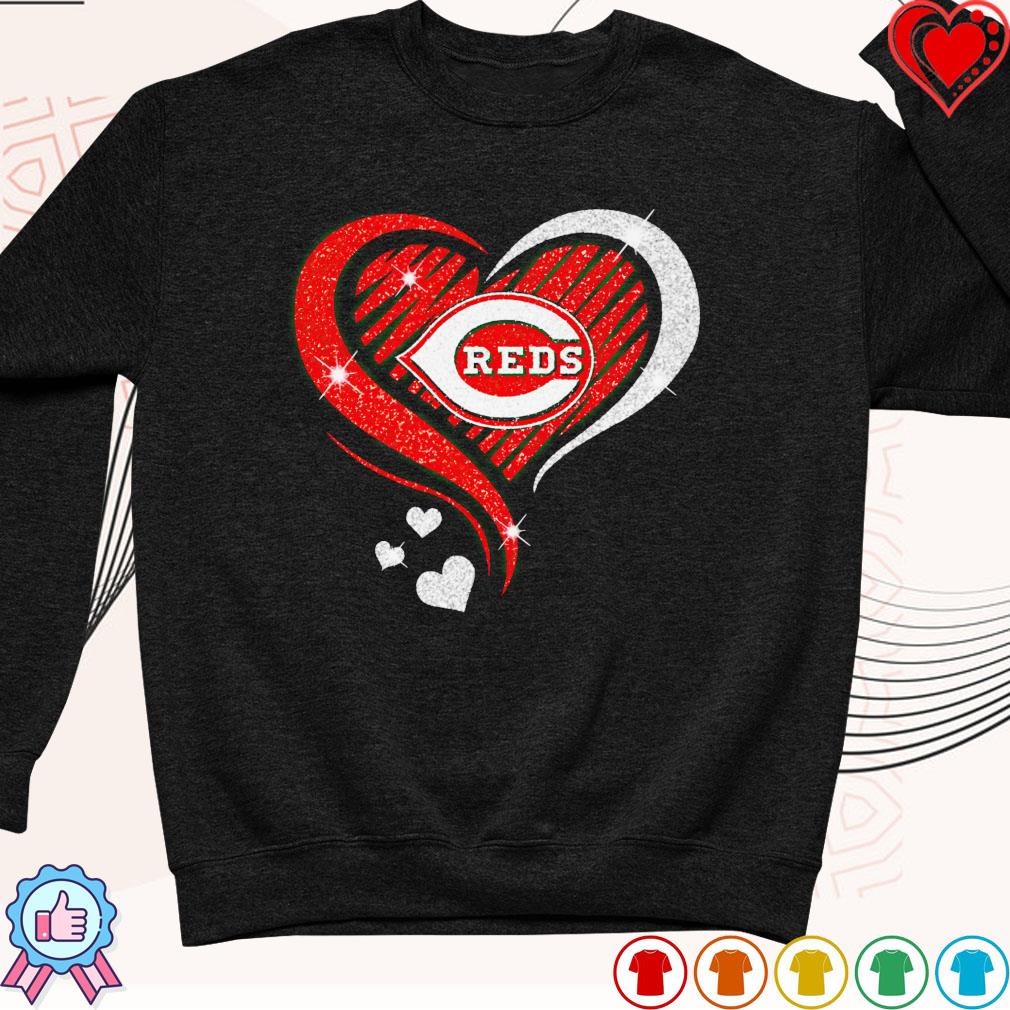 Official Heart This Girl Love Cincinnati Reds Shirt, hoodie, sweater and long  sleeve