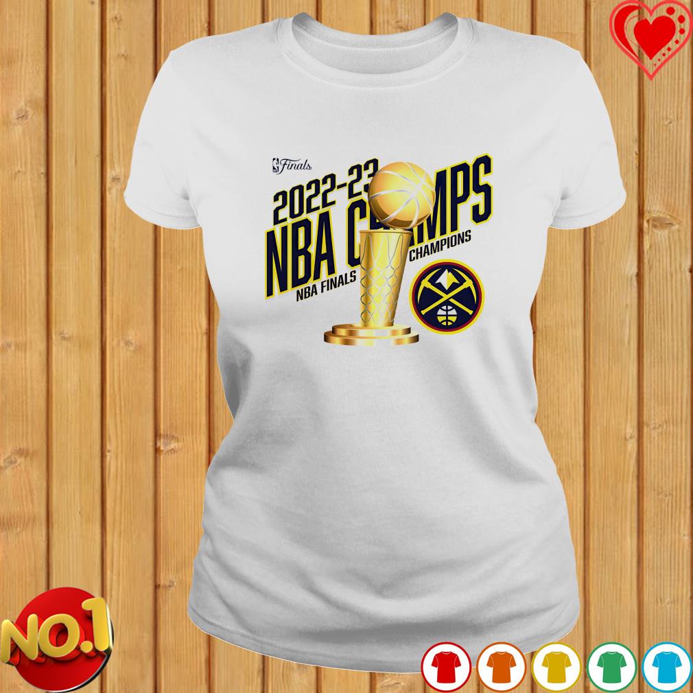 Denver Nuggets 2023 NBA Finals Champions Trophy shirt, hoodie, sweater and  long sleeve