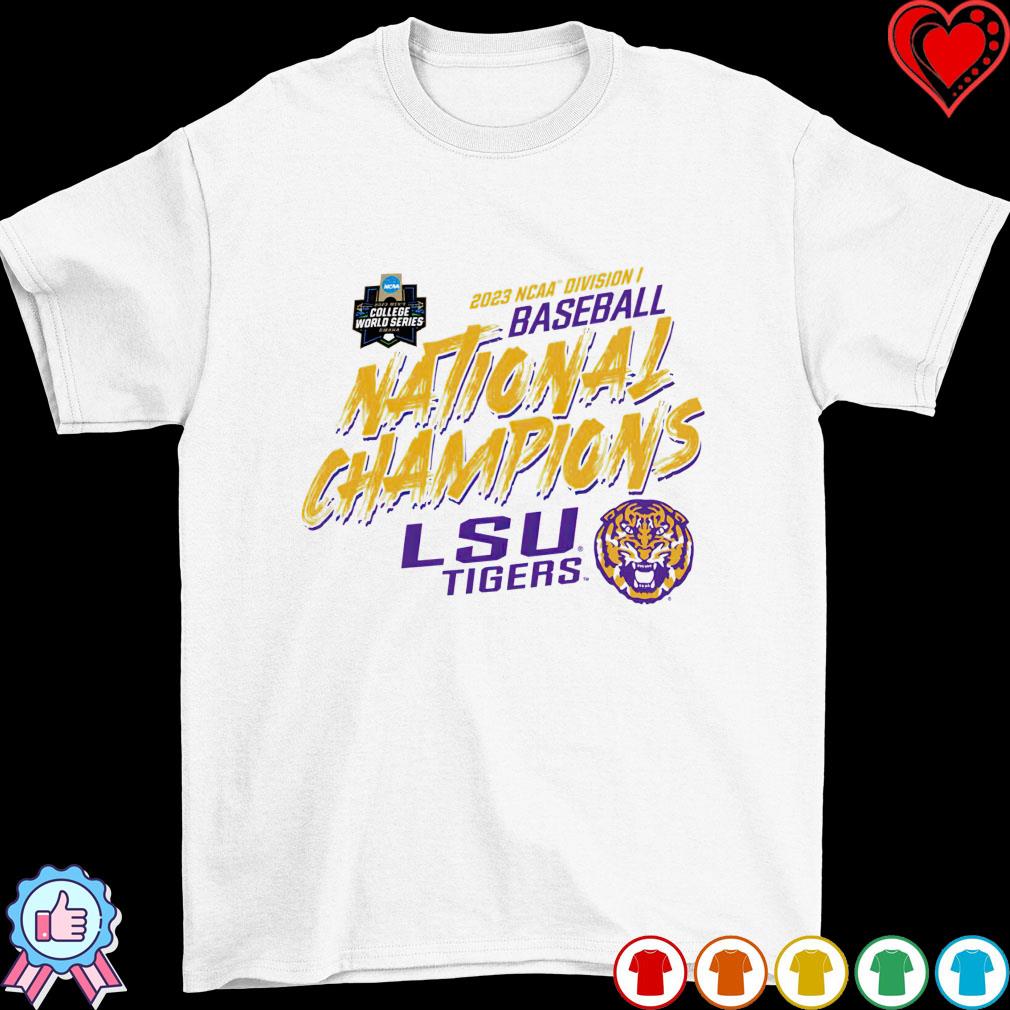 LSU Tigers Champion 2023 NCAA Men's Baseball College World Series