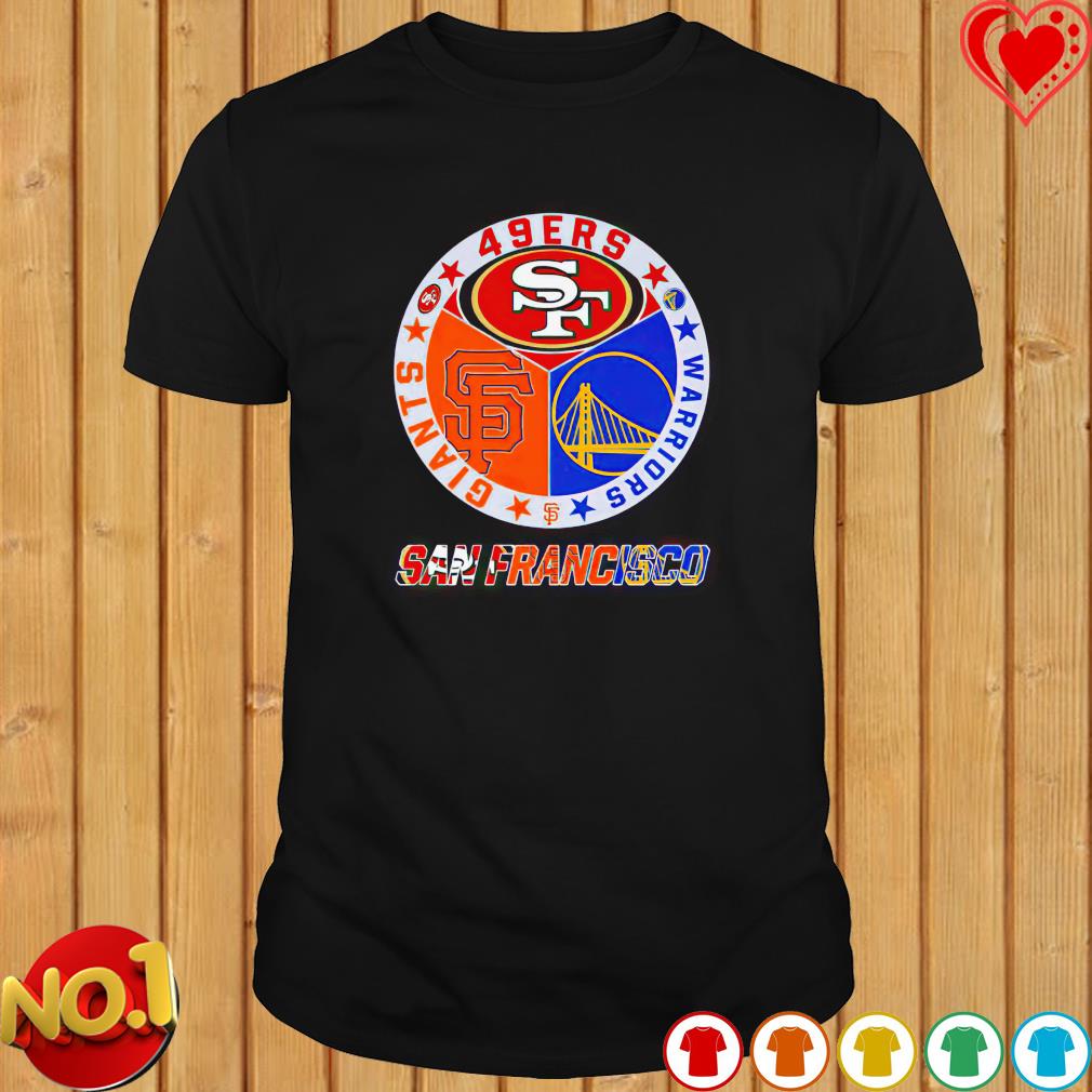 Original san Francisco 49ers San Francisco Giants Golden state warriors  logo shirt, hoodie, sweater, long sleeve and tank top