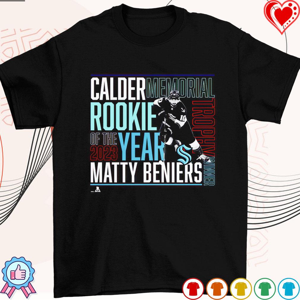 Beniers Calder Rookie Of The Year Shirt, hoodie, longsleeve