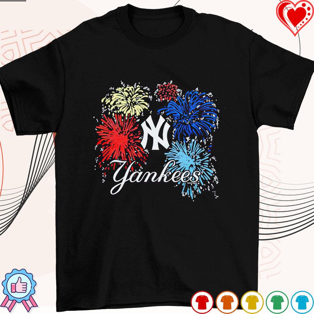 New York Yankees Fireworks 4th of July shirt, hoodie, sweater, long sleeve  and tank top