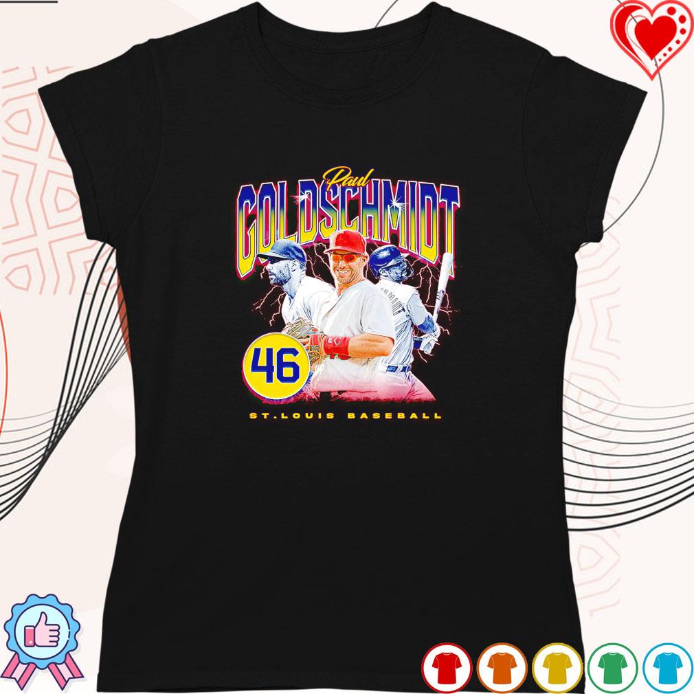 Paul Goldschmidt 46 St. Louis Cardinals baseball player Vintage shirt,  hoodie, sweater, long sleeve and tank top