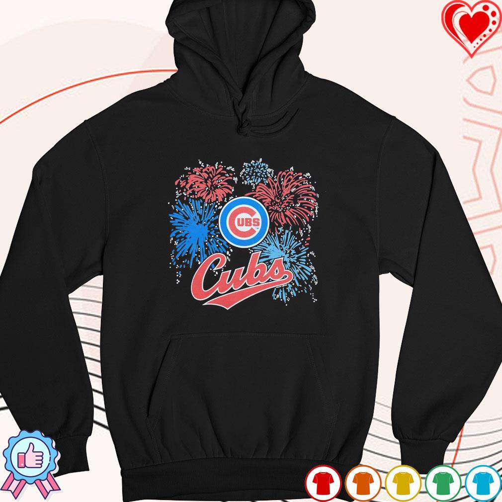 Chicago Cubs fireworks 4th of July shirt, hoodie, sweater, long sleeve and  tank top