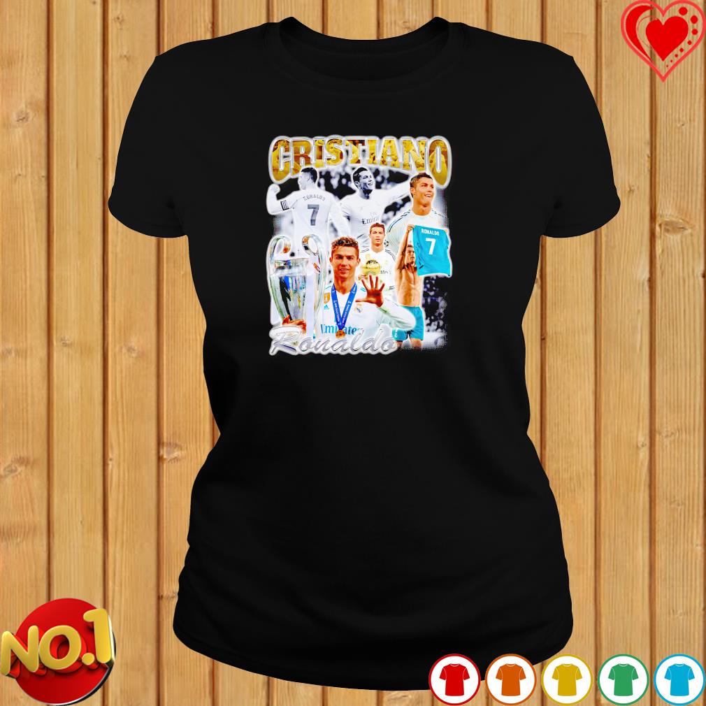 Cristiano Ronaldo Photo Collage T-Shirt