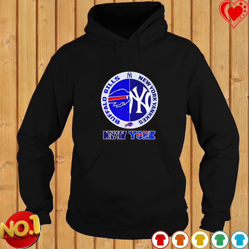 Top new York Buffalo Bills and New York Yankees logo shirt, hoodie