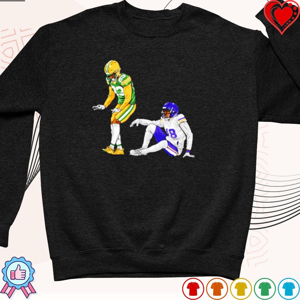 Green Bay Packers Aaron Nagler Minnesota Vikings Ja Gritty T-shirts,  hoodie, sweater, long sleeve and tank top