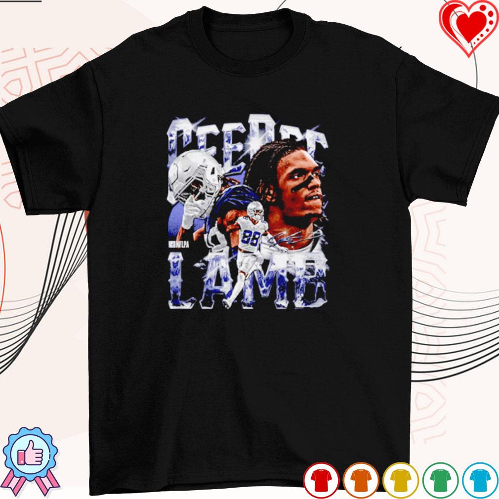 Official ceeDee Lamb Dallas Cowboys vintage signature shirt, hoodie,  sweater, long sleeve and tank top