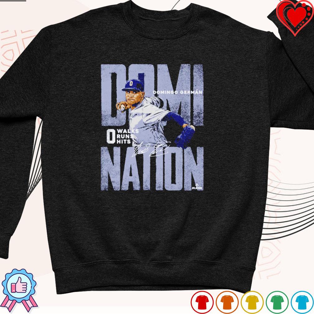 Funny new York Yankees Domingo German walks runs hits signature shirt,  hoodie, sweater, long sleeve and tank top