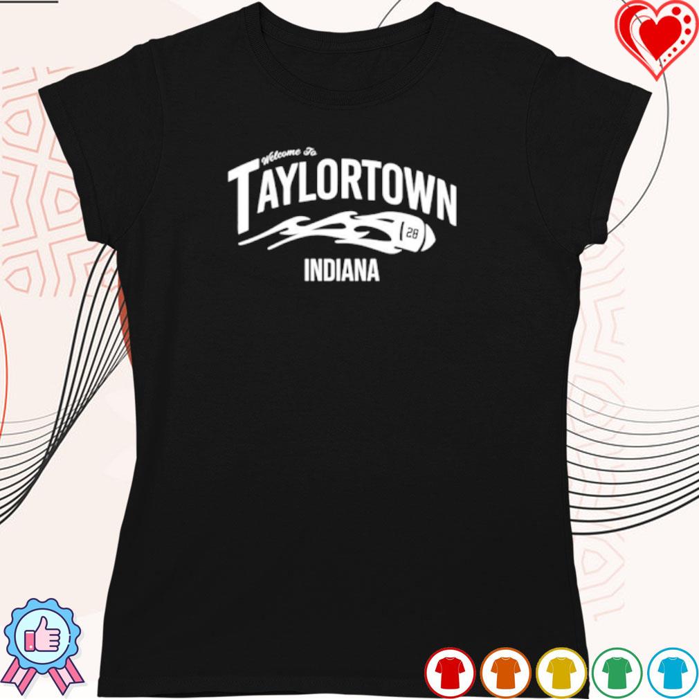 Jonathan Taylor Welcome To Taylortown Indiana T-Shirt