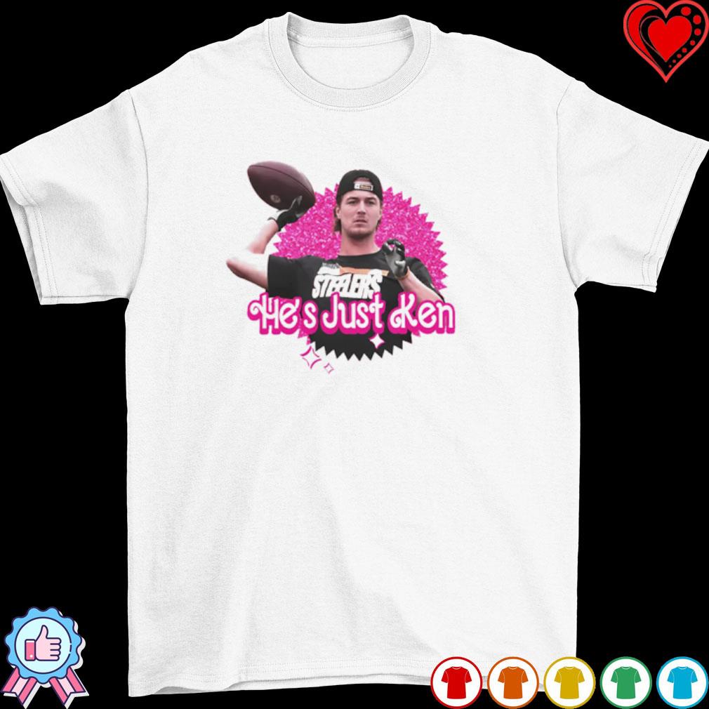 He's Just Ken Pink Shirt, Kenny Pickett Shirt, Pittsburgh Steelers Shirt -  Cherrycatshop