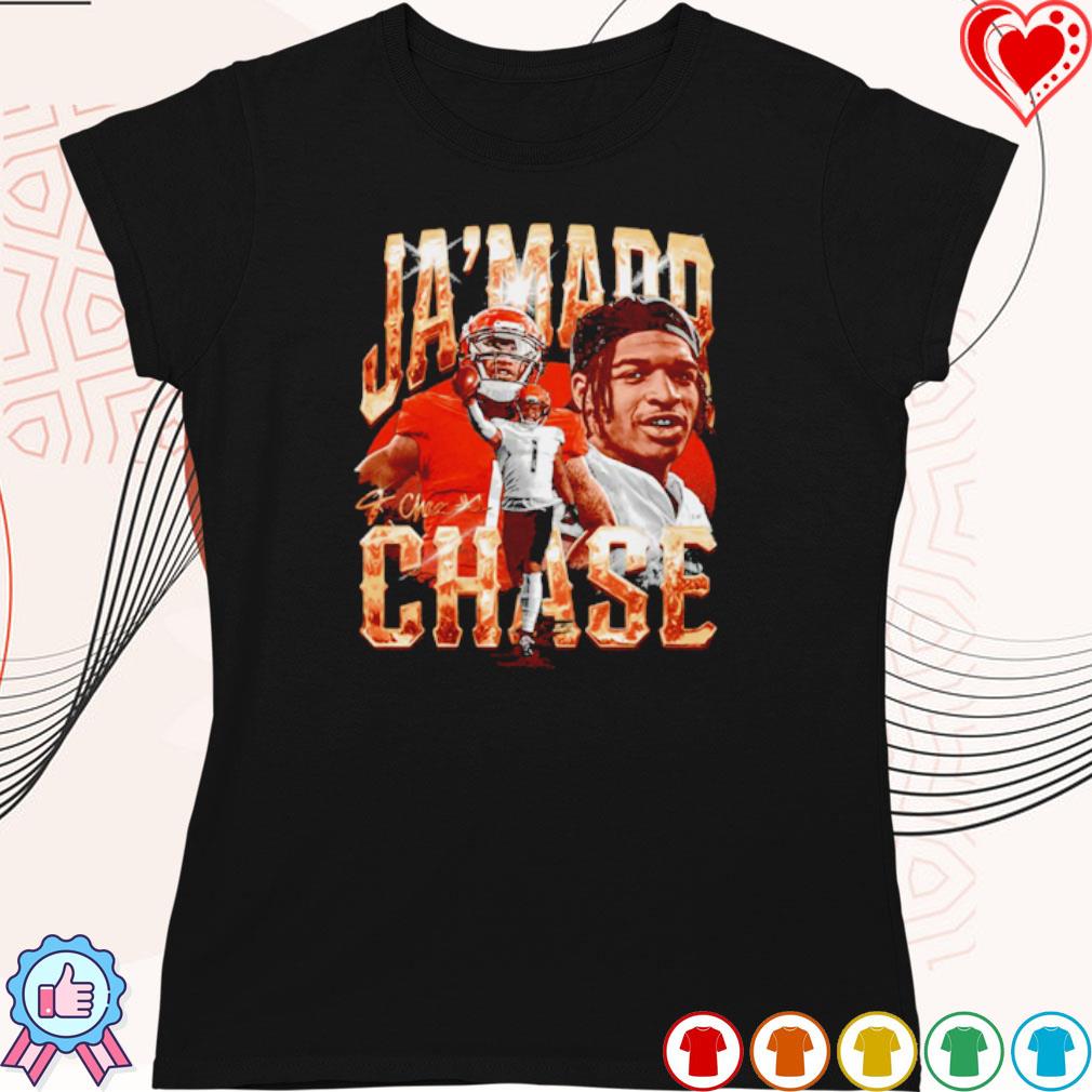 Ja'Marr Chase 1 Cincinnati Bengals football player Vintage T-shirt, hoodie,  sweater, long sleeve and tank top