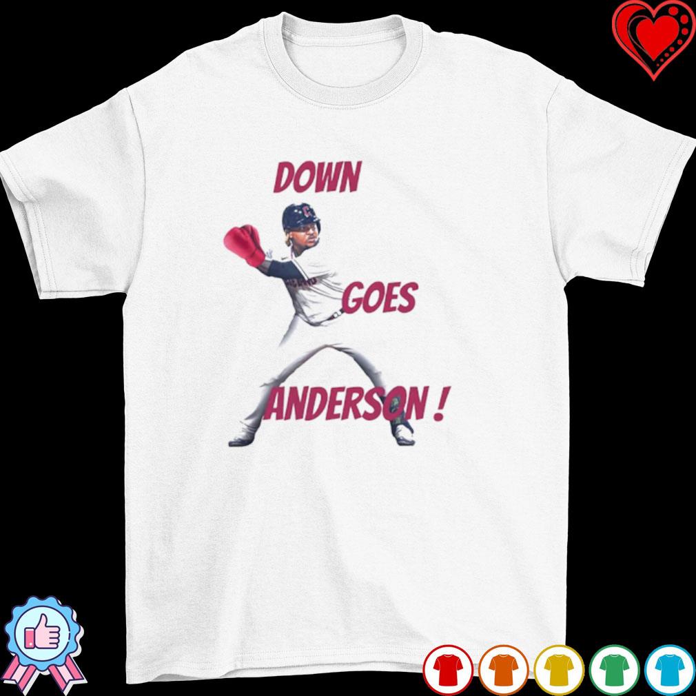 Official down Goes Anderson Shirt Ramirez's Punch-Out Shirt Jose