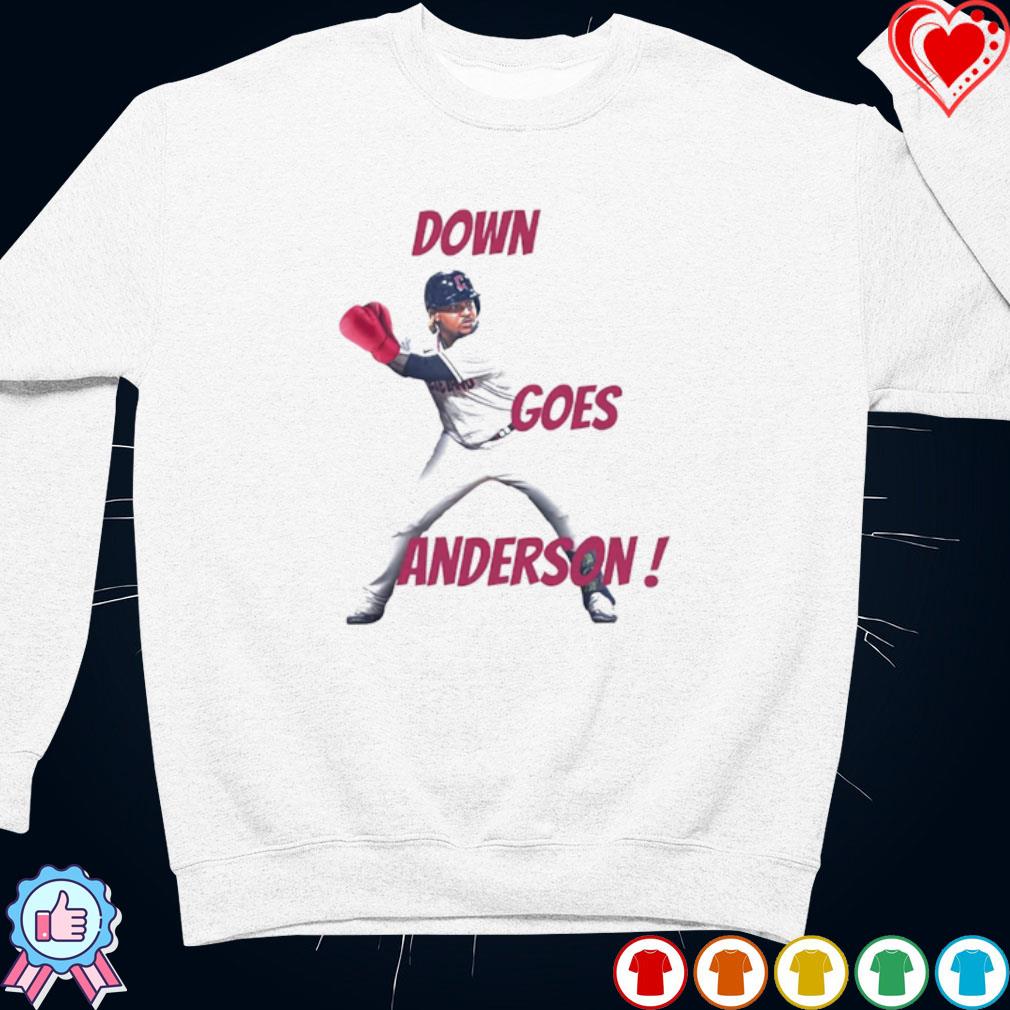 Official down Goes Anderson Shirt Ramirez's Punch-Out Shirt Jose