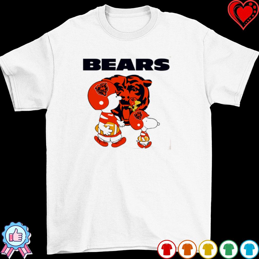 Snoopy and Charlie Brown Chicago Bears shirt, hoodie, sweater, long sleeve  and tank top