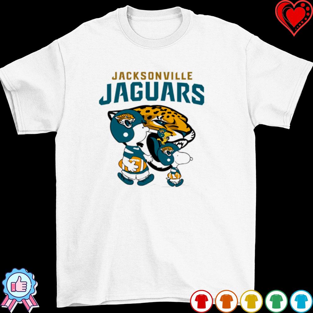 Jacksonville Jaguars Snoopy and Charlie Brown Peanuts shirt, hoodie,  sweater, long sleeve and tank top